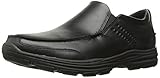 Skechers USA Men's Garton Messon Slip-On Loafer, Black, 12 M US