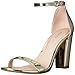 ALDO Women's MYLY Heeled Sandal, Gold, 8 B US