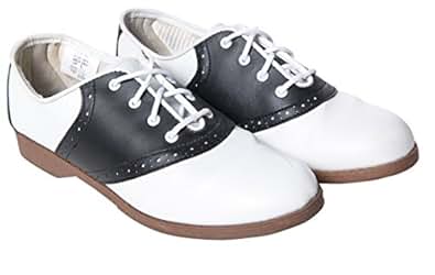 Amazon.com | Hip Hop 50s Shop Womens Saddle Oxford Shoes