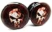 The Punisher Bloody Skull Ear Plugs - Acrylic Screw-On - 8 Sizes - Brand NewPair