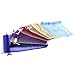 CLOUDYFOCUS 5x7 inches Drawstring Organza Bags - 100Pcs Sheer Organza Pouches for Wedding Party Favor, Jewelry, Candy, Tulle Bags