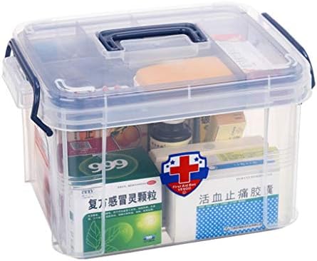 ピルボックスpp 31 23 19cm家庭用薬ボックス薬収納ボックス 色 トランスペアレント 安値