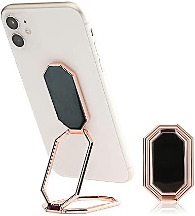 Posudスマホリング 携帯リング ホールドリング スマホスタンダ 折り畳み可 360 回転 横置き 縦置き 落下防止 薄型 指輪型 スマホ固定 磁石強力粘着 おしゃれフィンガーリング 取り外す可 片手操作可nintendo Switch Kindle Smartphone Ipad Iphone Samsung 多機種対応