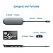 USB C Hub, USB C Adapter, XXBSAZ 8 in 1 Thunderbolt 3 Hub Dongle with 4K HDMI, Type C Charging Port, Ethernet, 3 USB 3.0 Ports, SD TF Card Reader for MacBook Pro 2018 and More USB C Devices, Grey