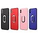 Spilay iPhone Xs Max Case with Magnetic 360 Rotating Ring Holder Kickstand Case