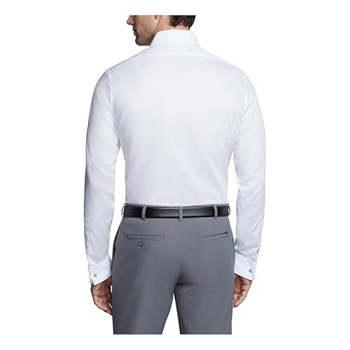 slim fit dress slacks Calvin Klein Men Non-Iron Slim Fit Dress Shirt