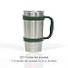 F-32 Handle - 19 COLORS - 20oz Size - Compatible with 20 Oz YETI Tumbler Travel Mug (20OZ, HUNTER GREEN)