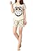VENTELAN Women's Cute Owl Printed Sleepwear Pajama Sets Comfy Summer Shorts