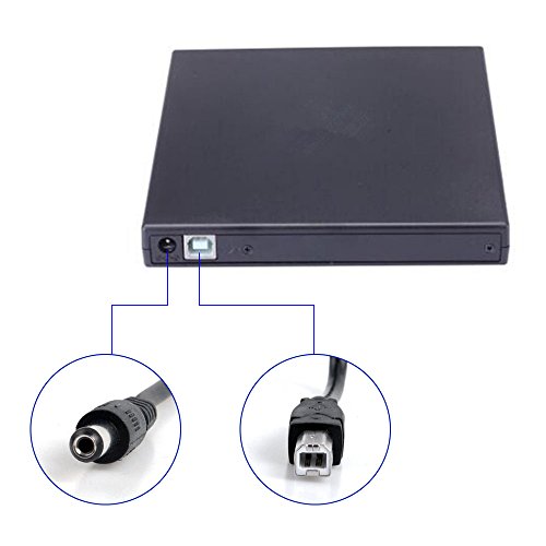 External blu-ray DVD Drive for PC Computer USB 2.0 DVD Player CD Burner BD-ROM DVD/CD-RW Support Super-Laptop Desktop Notebook PC - Thumbnail 6