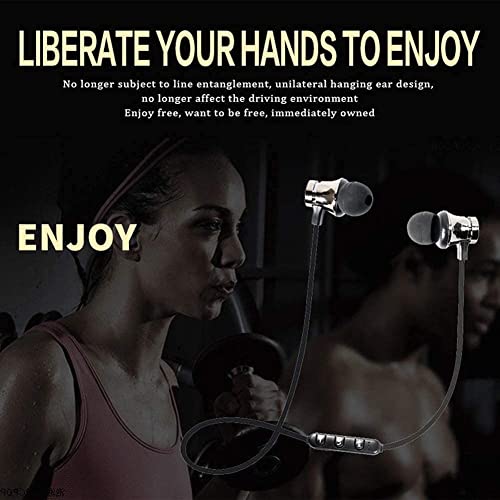 Wireless Headphone, Bluetooth Headphone,Sports Earbuds, Magnetic Earbuds,Built-in Microphone IPX6 Waterproof Stereo Headphone,for GymRunning Noise Cancelling Headsets