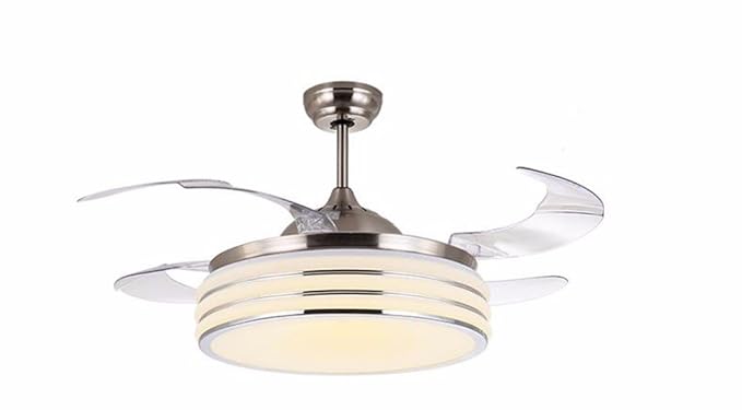 Fgsgz Fan Chandeliers Led Stealth Minimalist Style Home Decor