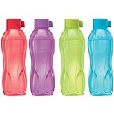 Tupperware Aqua Safe ECO Sports Water Bottles 500 ml | New, Set Of 4, Original