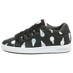Osiris Little Kid/Big Kid Troma Sneaker,Black/Ice