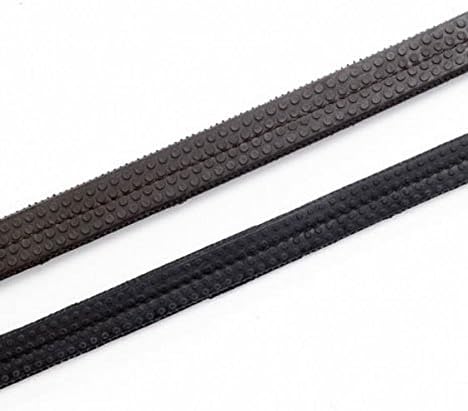 Rubber Grip Reins in Black or Brown (Brown, Pony 1/2")