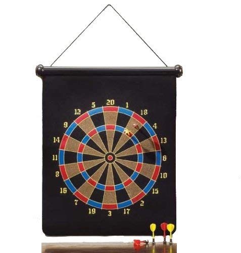 PrimeTrendz Large Magnetic Dartboard Dart Board Game W/6 Darts
