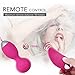 Vibrator Remote Control, Fovel Clitoris Vibrator Egg G-Spot 10 Vibration Patterns Adult Sex Toys Vagina Clitoris Vibrating Mini Vibes Stimulator for Women Couple Play Rechargeable