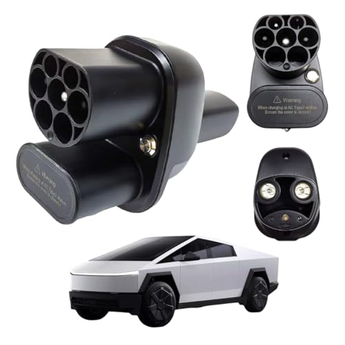 CCS2 to NACS Charging Adapter | Fits Models 3, Y, X, S & Cybertruck | AC/DC EV Charger Converter | Fits UAE Public Charging Stations