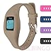 Fitbit Zip Buckle Bracelet - Adjustable Wristband and Wristwatch Style - Fitbit Zip Silicone Replacement Secure Band with Chrome Watch Clasp and Fastener Buckle - Fix the Tracker Fall Off Problem