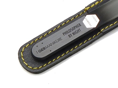 GERmanikure 'PHILOSOPHER BY NIGHT' original patented genuine crystal mantra file 3mm thick
