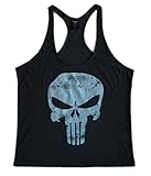Skull Logo Men's Stringer Tank Top