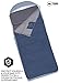 Tough Outdoors Sleeping Bag Liner – 85″ x 37″ Ultralight Travel Sheet – Lightweight Sleeping Sack – Ideal for Traveling, Hostels, Camping & Backpackingthumb 2
