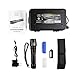 Brightest Tactical Flashlight, High-Powered LED Flashlights - Zoomable for Emergency Camping Accessories Hiking Everyday Use - Great Gift Surprise (1Pack Black)