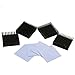 BNTECHGO 4 Pcs 40mm x 40mm x 11mm Black Aluminum Heat Sink Cooling Fin 4 Pcs 40mm x 40mm x 0.5mm Silicone Based Thermal Pad primary