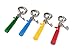 Culinary Depot Stainless Steel Ice Cream Scoop Disher, 4-Piece Color Handle Set - 12, 16, 20, 24 Scoops