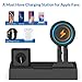 Wireless Charging Stand, CHGeek 8 in 1 Wireless Charger Station with 2 USB Ports Charging Dock Pad for Apple Watch Series 1/2/3/4, Airpods 1/2, Apple Pencil, iPhone 11/11Pro(Max/Xs/X Max/XR/X/8/8Plus