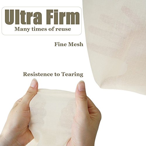 2 AUXIN+Cheesecloth+Strainer+Unbleached+Reusable