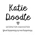 Katie Doodle Graduation Party Supplies 2020 Decorations Centerpieces Gifts - Includes 8x10 Class of 2020 Sign [Unframed], SG019, Black/Gold