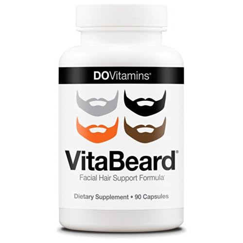 VitaBeard - Facial Hair Support Formula - Vegan, Non-GMO image