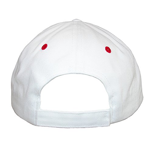 Disney Womens Minnie Mouse Mom Fan Baseball Hat, White