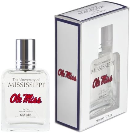 Masik Collegiate Fragrances Eau de Parfum Spray for Women, University of Mississippi, 1.7 Ounce