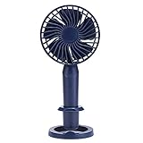 Mini Handheld Fan, MECO Portable Operated Fan Desktop Fan Outdoor Electric Fan with Phone Holder Aromatherapy Design 3 Speeds for Home Office Outdoors Travel-Newest 2018