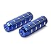 Amotor Bike Pegs, Aluminum Alloy Anti-Skid Lead Foot Bicycle Pegs BMX Pegs for Mountain Bike Cycling Rear Stunt Pegs Fit 3/8 inch Axles