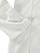 Ohoo Mens Long Sleeve Draped Lightweight Open Front Shawl Collar Longline Cardigan / DCC026-IVORY-L