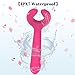 G Spot Vibrator with 3 Motors for Vagina Clitoris Penis Stimulation，Treediride 2.0 Upgrade Silicone Dildo Vibrator with 7 Vibration Modes Waterproof Penis Stimulator Quiet Sex Toy for Women Men Couple