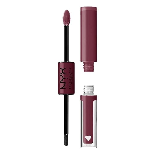 NYX Professional Makeup Lip Gloss, High Pigment, Long Lasting Lip Shine, No Transfer, Shine Loud, Never Basic