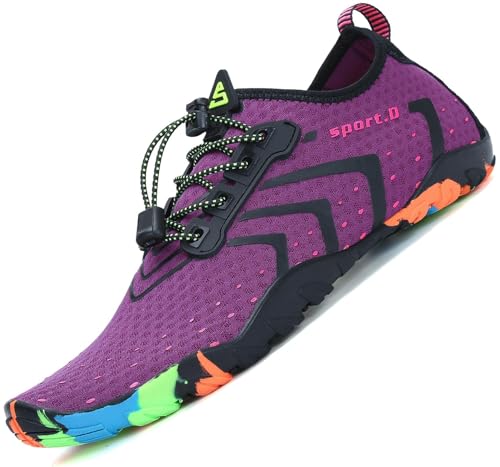 SAGUARO Men's Women's Water Shoes Non-Slip Water Shoes Quick-Drying Beach Shoes for Swimming Surfing Aquatic Pool, Gr.35-48 EU