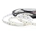 HitLights Weatherproof LED Light Strip - 5000K SMD 3528 - 300 LEDs, 16.4' Roll - 12V DC - 82 Lumens / 1.5W per Foot, Cool White