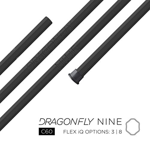 Epoch Lacrosse Dragonfly Nine Shaft - 60" Mid-Flex iQ8 - Concave - Thumbnail 3