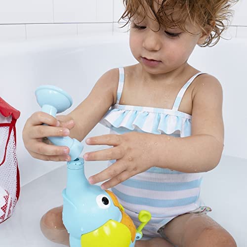Yookidoo Baby Bath Elephant Sprayer Toy Set EleFountain Sprinkler Water Show Features 3