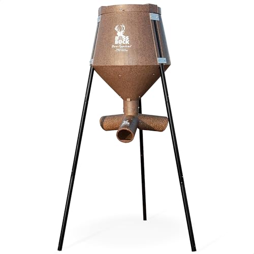 Boss Buck Gravity Deer Feeder for Game & Hunting w/Adjustable Flow, 200...