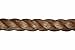 T.W Evans Cordage 30-096-50 2-Inch by 50-Feet Pure Number-1 Manila Rope