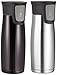 Contigo AUTOSEAL® Locking Stainless Steel Travel Mug 2 pack Stainless / Black