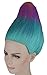 Troll Style Ombre Wig w/Wig Cap for Halloween Cosplay Costume Party