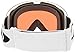 Oakley Flight Deck Ski Goggles, Matte White/Prizm Rose