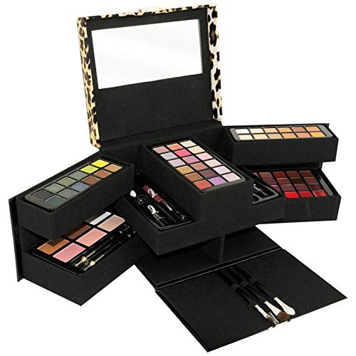Scatola e kit del make up | 87 parti: fard, ombretto, rossetto, matite occhi | custodia | organizer | beauty box idea regalo | ESSENTIAL by Gloss !