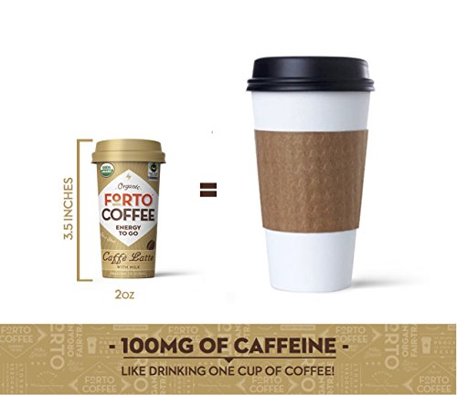 FORTO Coffee Shots - 100mg Caffeine, Variety Pack, Ready-to-Drink on the go, High Energy Cold Brew Coffee - Fast Coffee Energy Boost, 6 Pack - Thumbnail 5